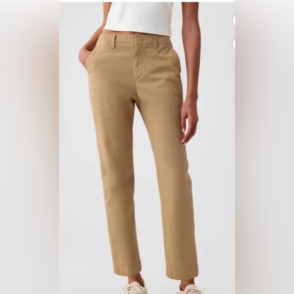 GAP Khaki Chino Pants Women’s Size 10 Classic Casual Straight Leg SKU347